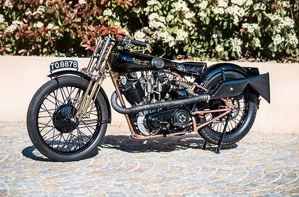 Years Old Moby Dick Brough Superior Threatens To Break Motorcycle