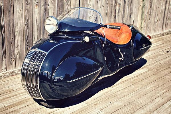 Cool 1930 Art Deco Henderson Bike - ThrottleXtreme