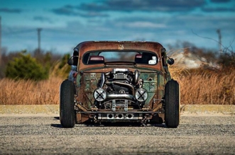 Blasfamous 1949 Ford pickup rat rod