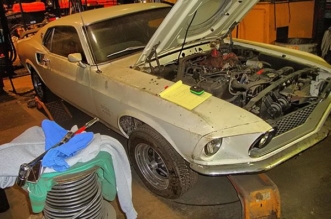 rare find 1969 Mustang Boss 429 with only 15K miles