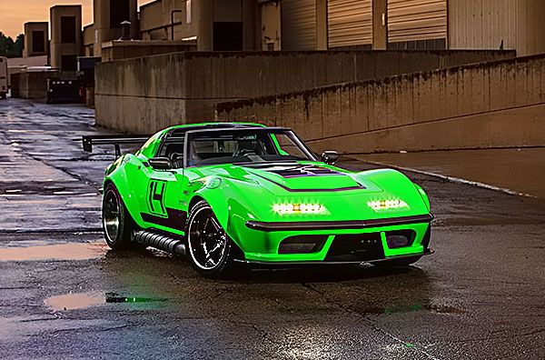 A Wild And Venomous 1968 Pro Touring Chevy Corvette The Green Mamba Throttlextreme