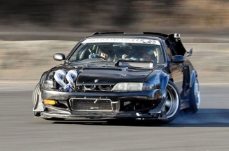 quad-turbo 2JZ Silvia by Caroline Racing