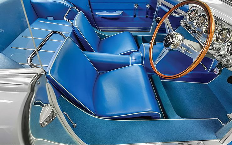 1953 Abarth 1100 Sport Coupe by Ghia interior