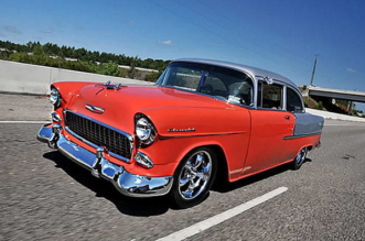 1955 Chevrolet 210 front left