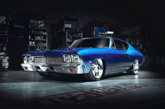 1968 Chevelle pro-touring Blue Eyed Devil