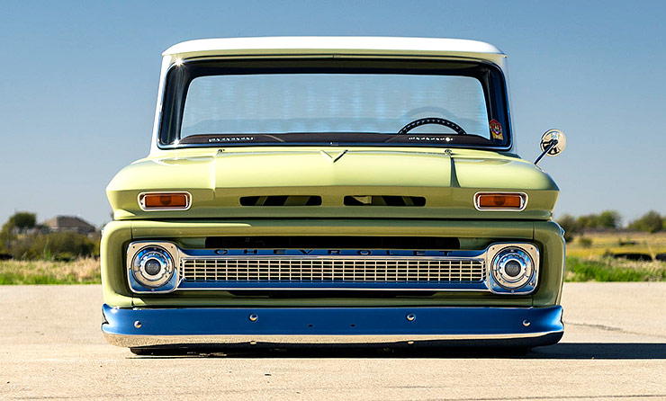 Chevrolet C10 - Boosted Bertha front