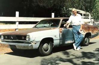 DHL first delivery vehicle - 1969 Plymouth Duster