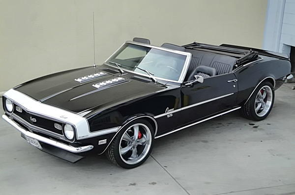 1968 Camaro Convertible with Supercharged LSA CTS-V Engine - ThrottleXtreme