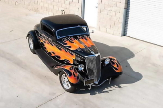 The California Kid 34 Ford Coupe hot rod