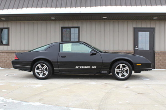 brand new 1985 Camaro Z28 IROC with 9.5 miles on the odometer