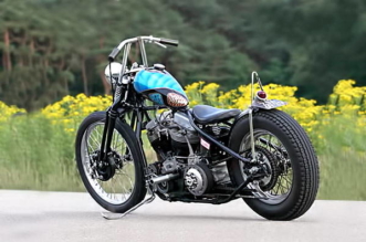 Harley Davidson panhead bobber