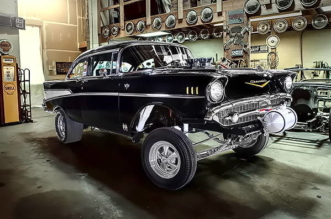 1957 Chevrolet Bel Air gasser