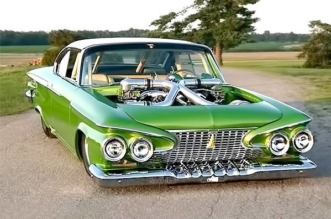 Mean Green 1961 Belvedere WAWAZAT