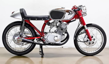 This 1966 Honda Cb160 Poco Bastardo Replica Flaunts Gold Chain 