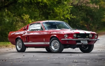 Rare Candy Apple Red 1967 Shelby GT500 Fastback - ThrottleXtreme