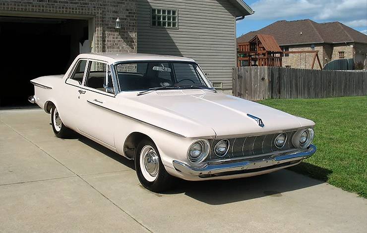 1962 Plymouth Savoy front end