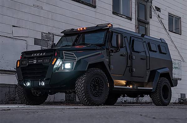 Inkas Sentry APC Puts All Other Armored SUVs to Shame - ThrottleXtreme