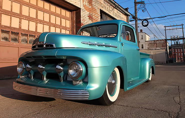 1951 Ford F1 Pickup "Glass Pearl" front left