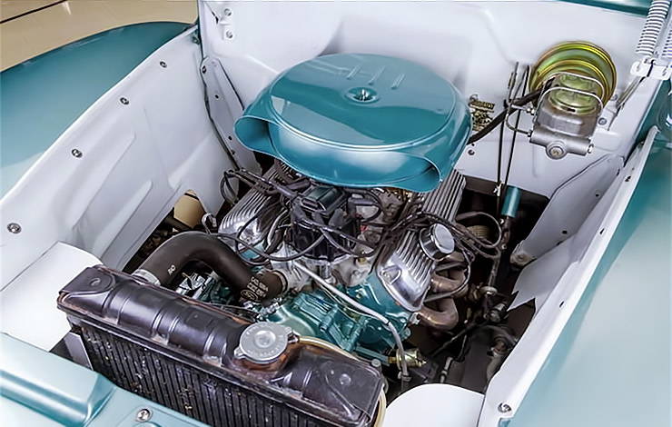 302 cui engine in 1951 Ford F1 Pickup "Glass Pearl"