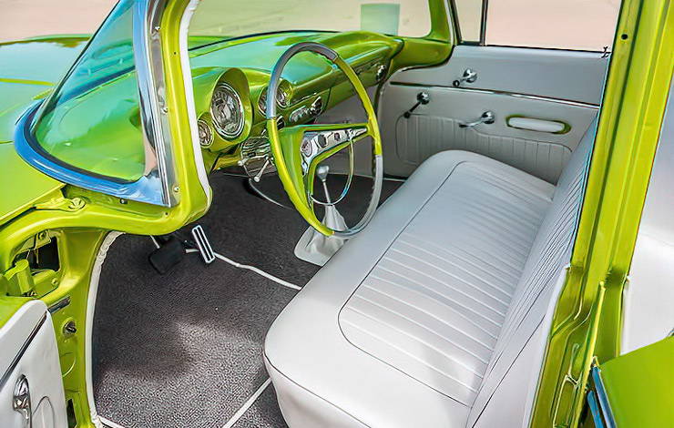 1960 Chevy Kingswood 9 Passenger Wagon named Helen interior