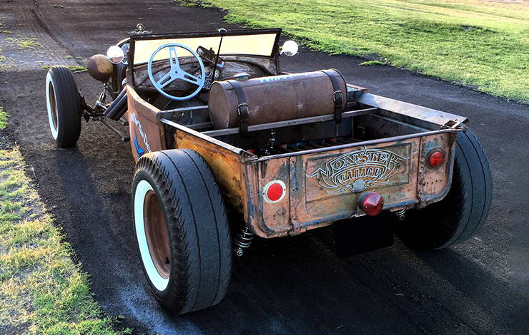 1929 Ford Model A Custom Roadster Pickup rear end