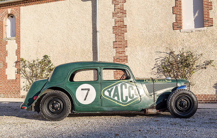 1954 Citroen Traction Avant Yacco right side