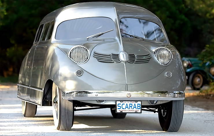 1936 Stout Scarab front end