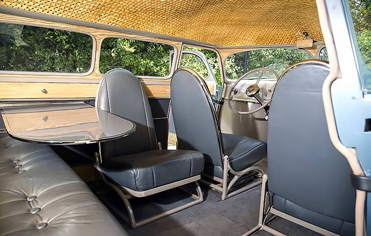 1936 Stout Scarab first production minivan interior