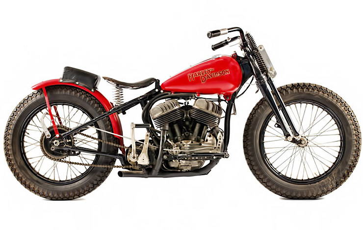 1946 Harley Davidson WR 45 Flat Tracker right side