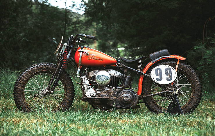 1946 Harley Davidson WR 45 Flat Tracker