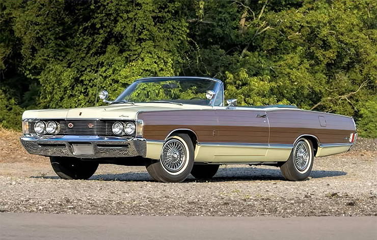 1968 Mercury Park Lane Convertible front left side