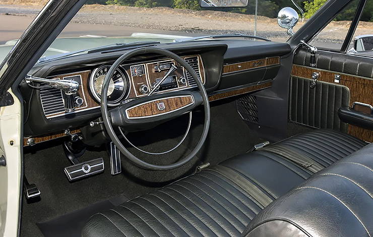 1968 Mercury Park Lane Convertible interior