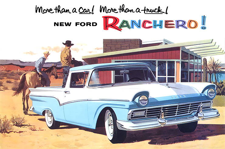 1957 Ford Ranchero brochure