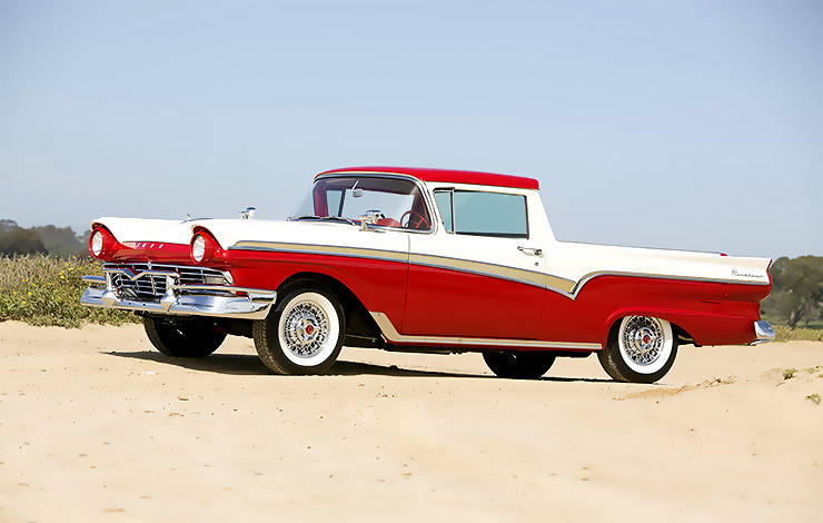 1957 Ford Ranchero front left side