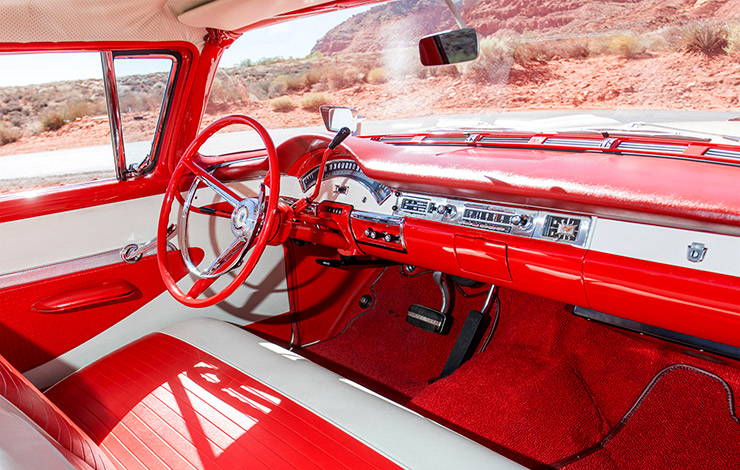 1957 Ford Ranchero interior