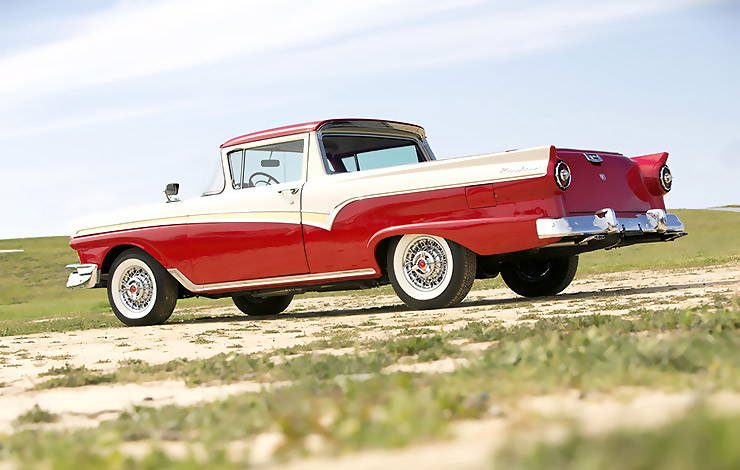 1957 Ford Ranchero rear left side