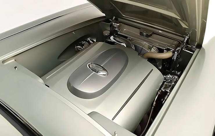 1962 Corvette 'Elegance' engine compartment