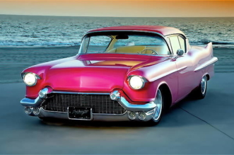 1957 Cadillac Series 62 Coupe De Ville built by Boyd Coddington