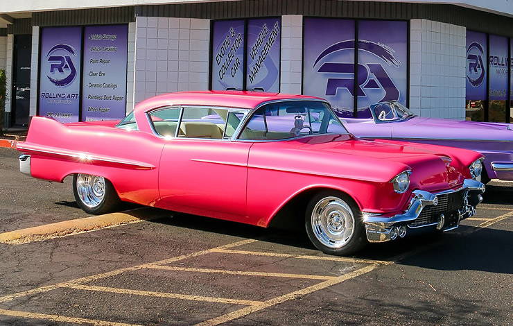 1957 Cadillac Series 62 built by Boyd Coddington owned by Rebecca Fowler