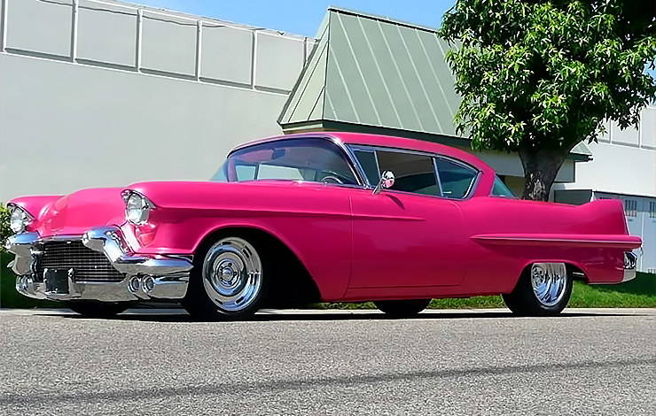 Elvis Presley tribite 1957 Cadillac Series 62 built by Boyd Coddington