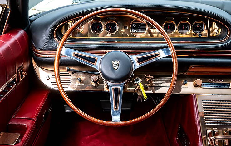 1967 Exemplar I Concept car dashboard